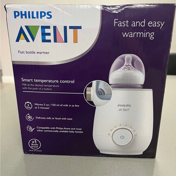 Philips Avent fast Bottle Warmer, New - Picture 1 of 4